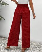 Sommerfeld | Lisette Geometrisch Gemusterte Weitbeinige Hose