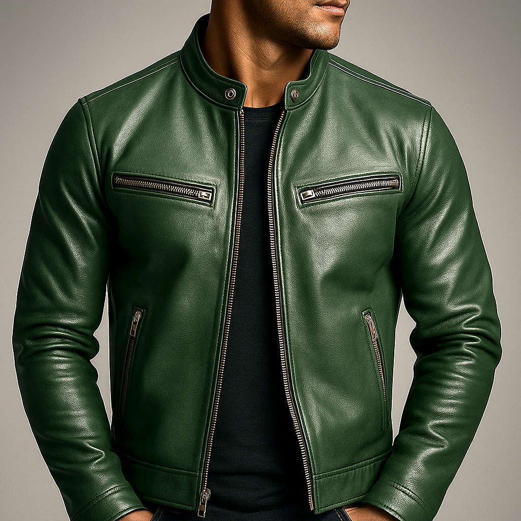 Sommerfeld | Zeitlose Vintage Lederjacke
