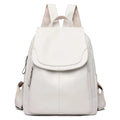 Eda | Leder-Rucksack mit Sicherheitsfunktion