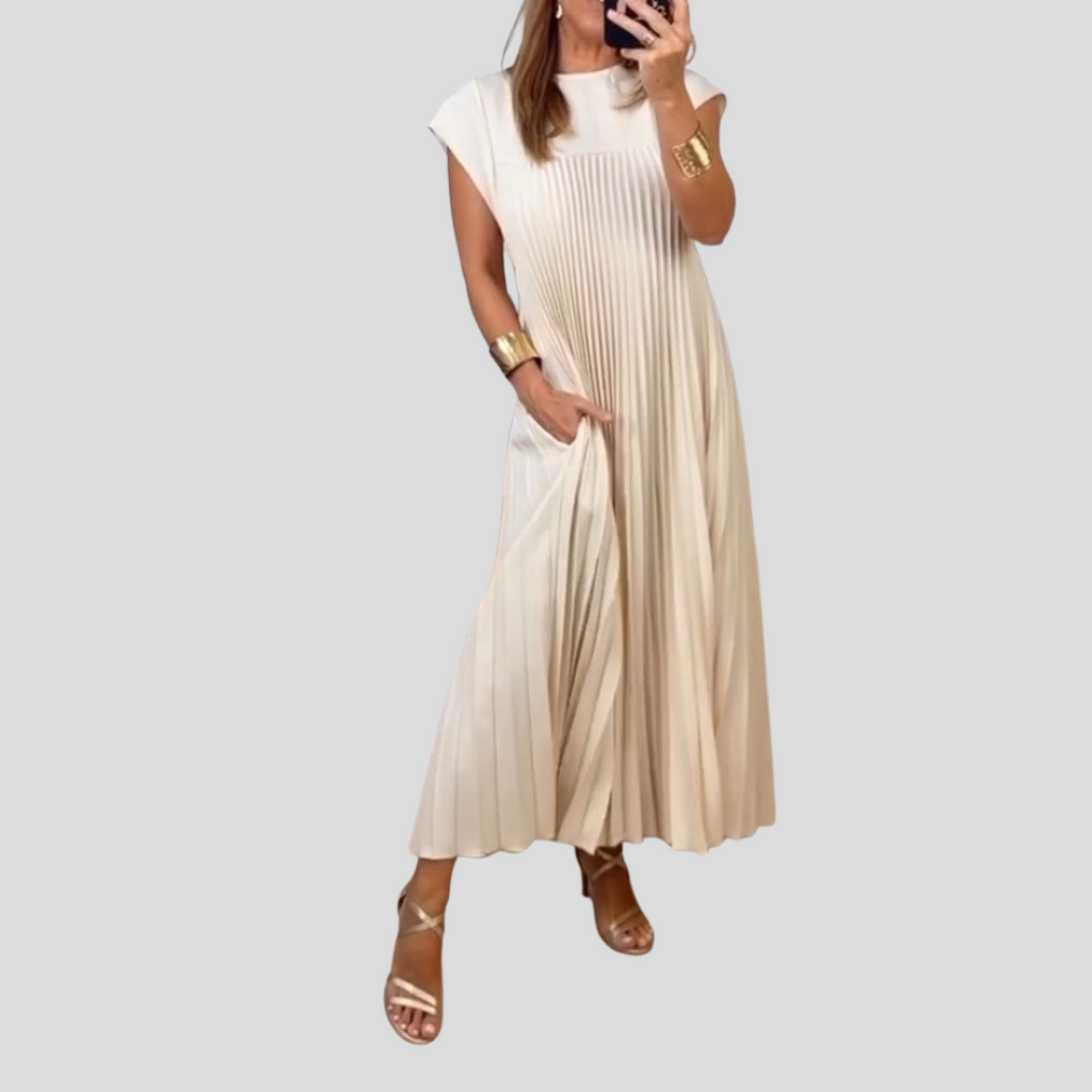 Petra™ – Elegantes und Bequemes Plissékleid