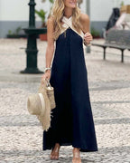 Salve™ - Elegantes Kleid mit Kontrastakzenten