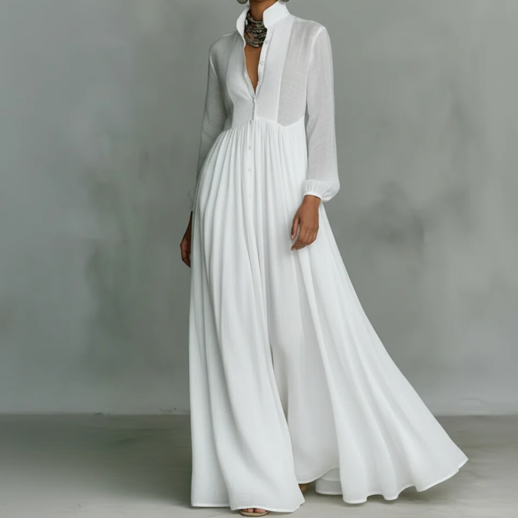 Gail™ - Stilvolles Minimalistisches Maxikleid