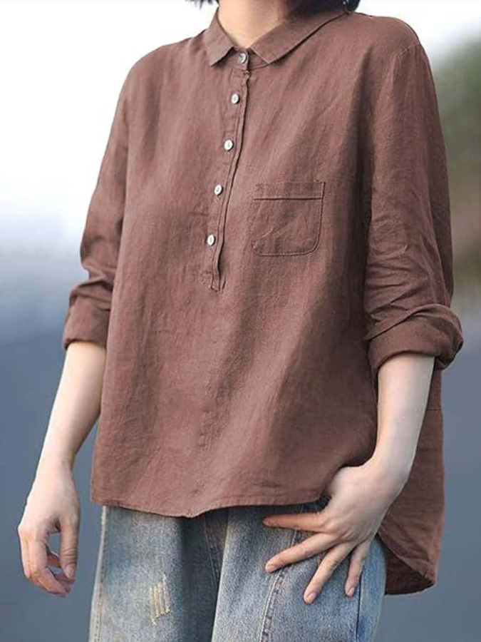 Alice | Vintage Französische Bluse im Retro-Stil