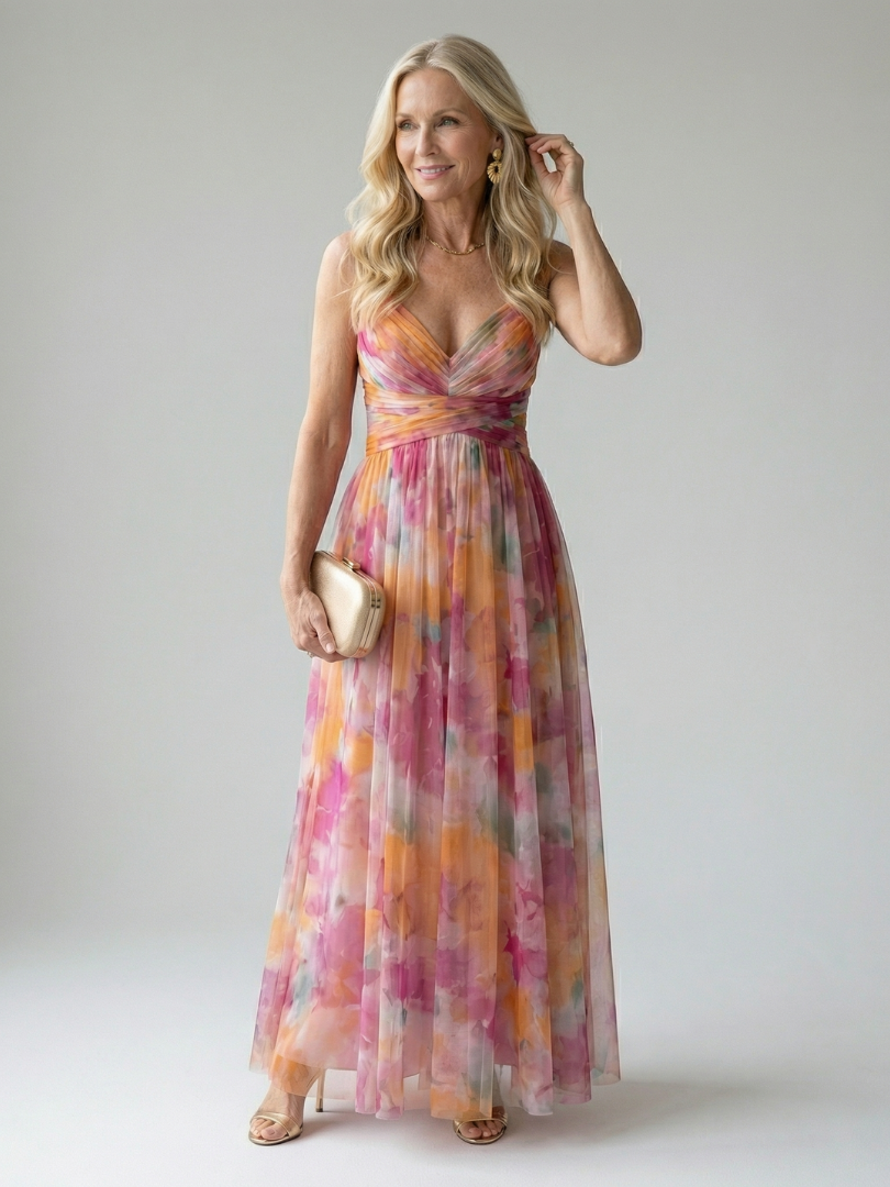 Savenora | Luxe Soft Wrap Maxi Dress