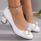 Sommerfeld™ | Elegante Klassische Pumps mit Schleifen-Design