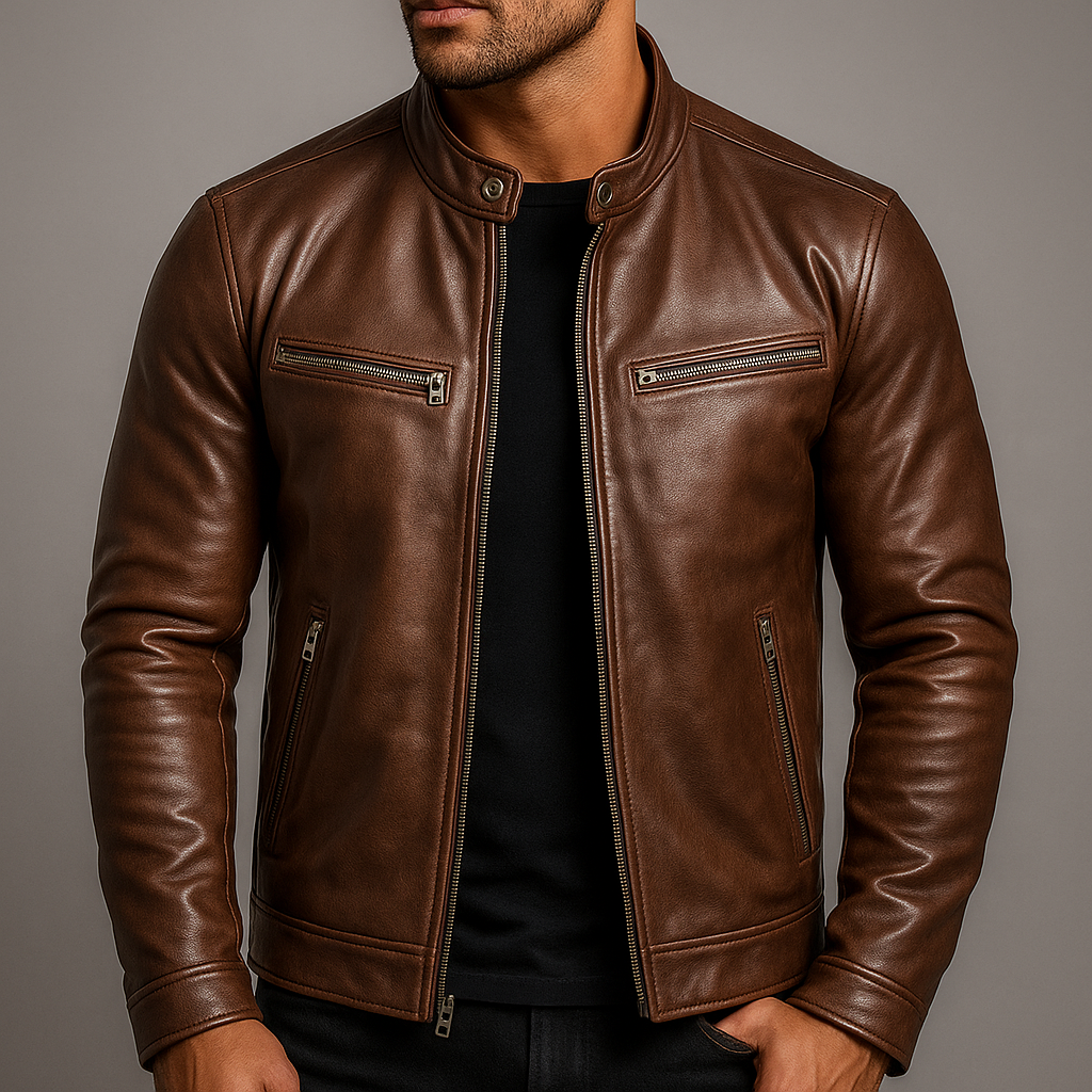 Sommerfeld | Zeitlose Vintage Lederjacke