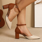 Sommerfeld™ | Two-Tone Strappy High Heels