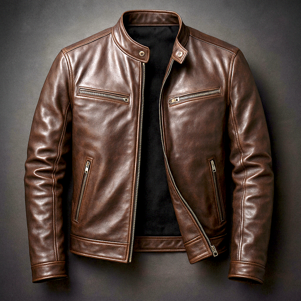 Sommerfeld | Zeitlose Vintage Lederjacke