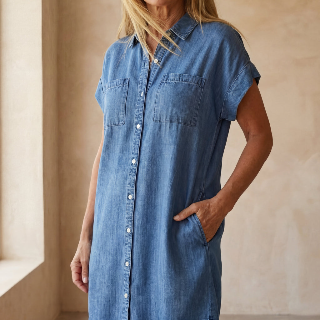 Eloira™ – Casual Mid-Length Dress