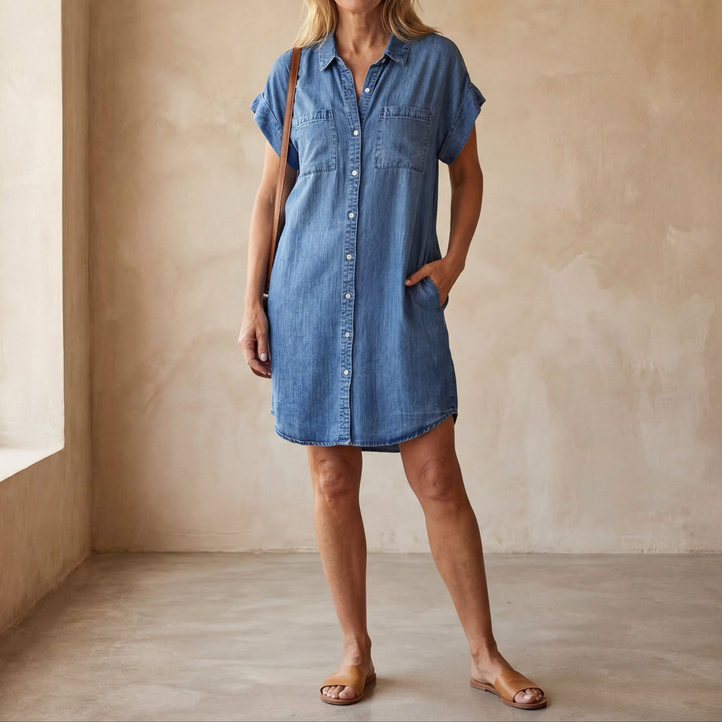 Eloira™ – Casual Mid-Length Dress