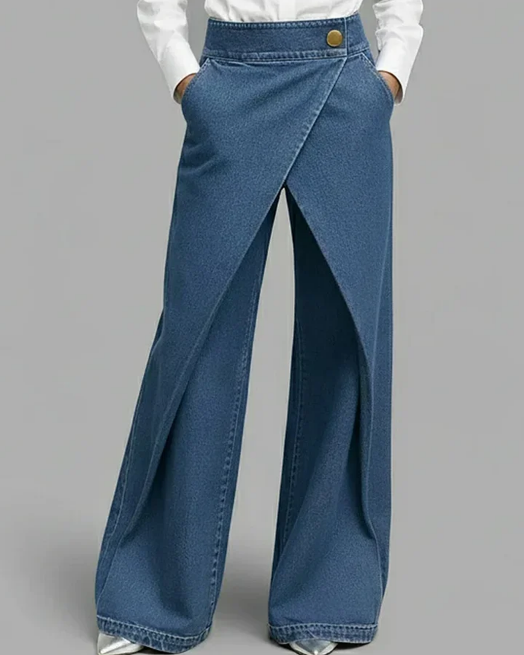 Denim Wrap Trousers™
