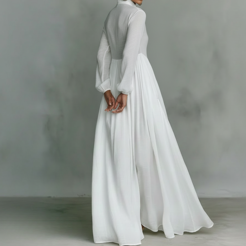 Gail™ - Stilvolles Minimalistisches Maxikleid