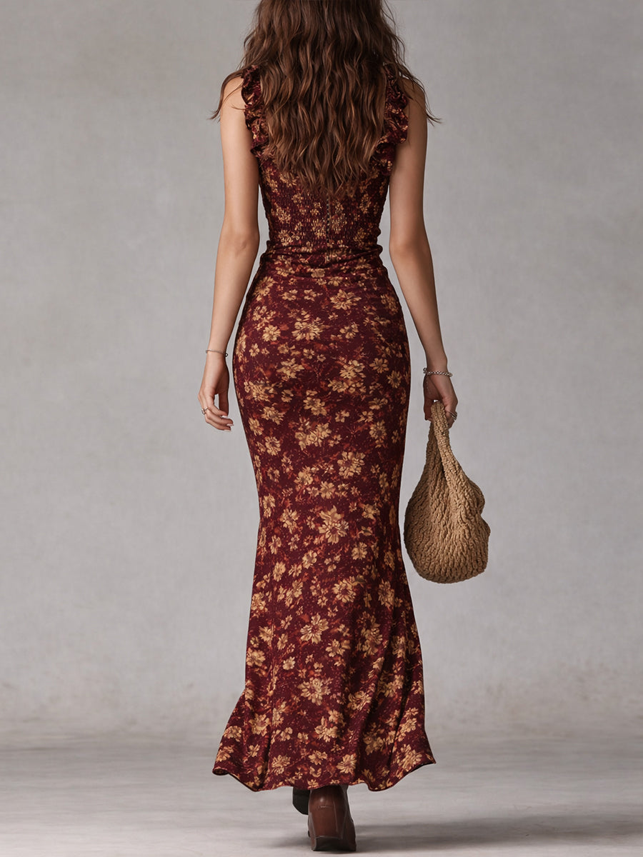 Inés | Flowy Boho Maxi Dress