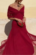 Lady™ - Elegantes Maxikleid mit V-Ausschnitt für besondere Anlässe
