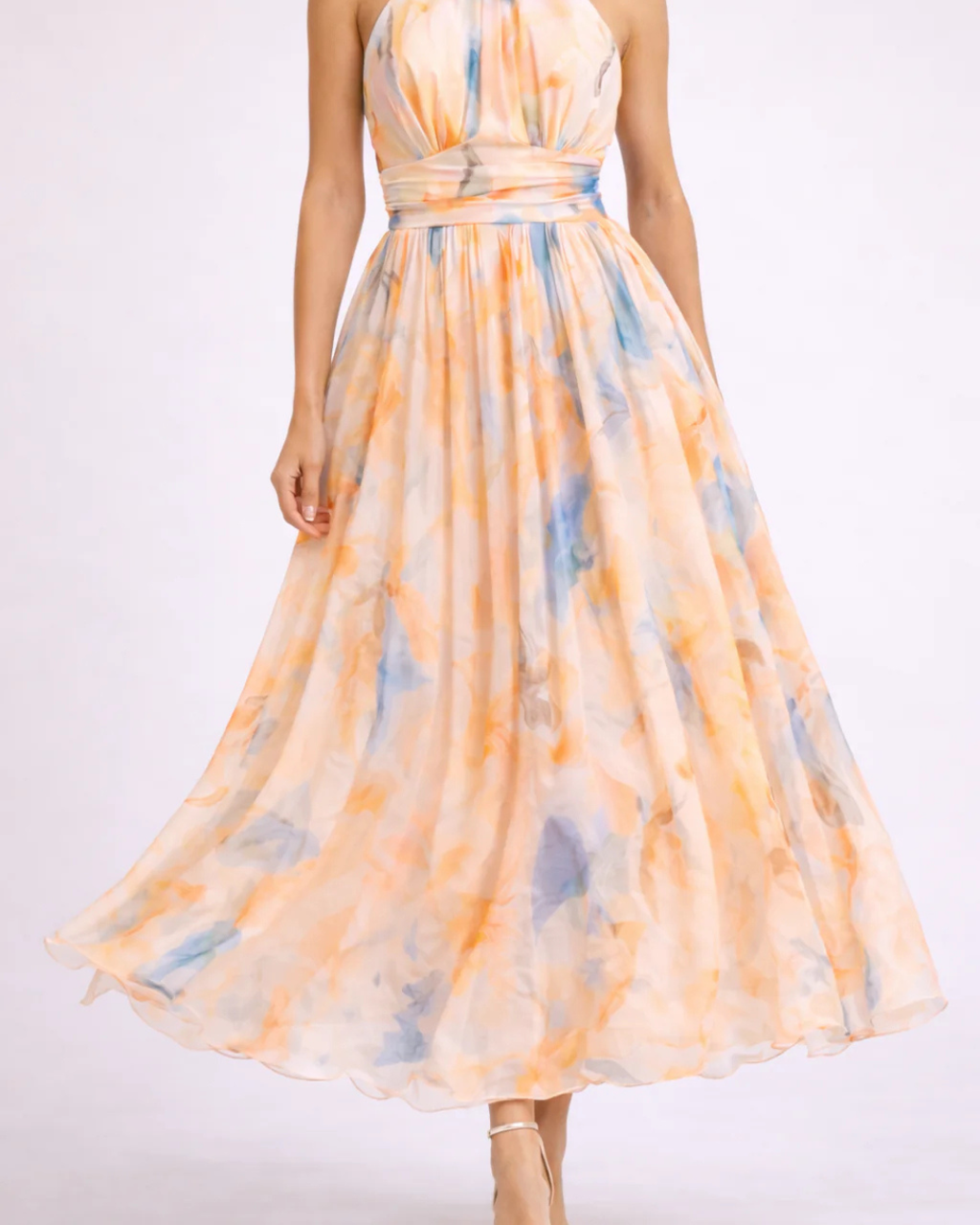 Savenora | Halter Neck Maxi Dress