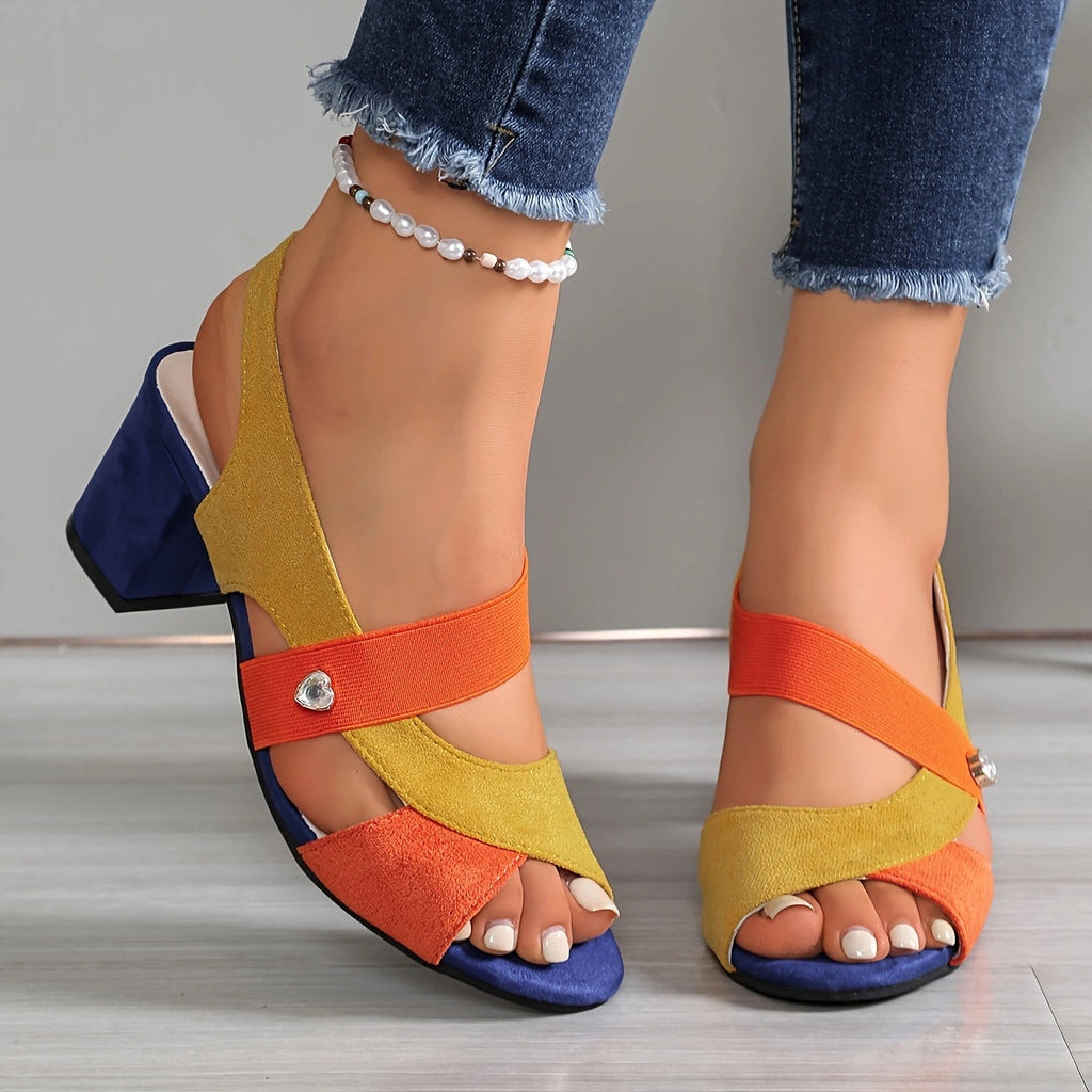 Sommerfeld™ | Komfortable High Heels mit Kreuzriemen
