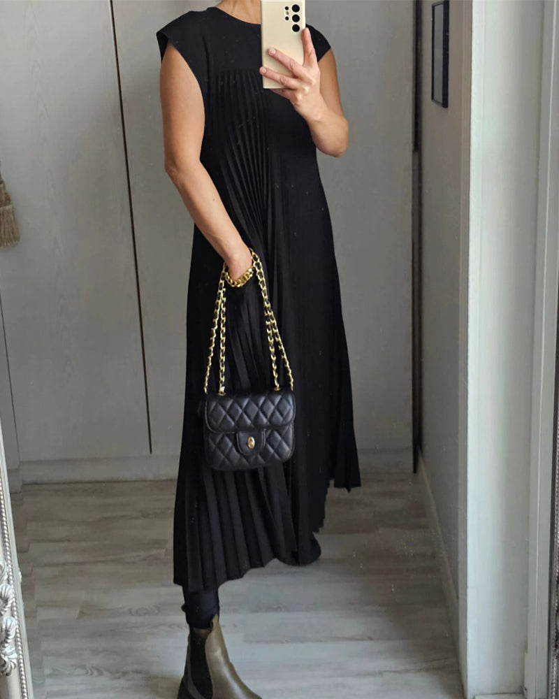 Petra™ – Elegantes und Bequemes Plissékleid