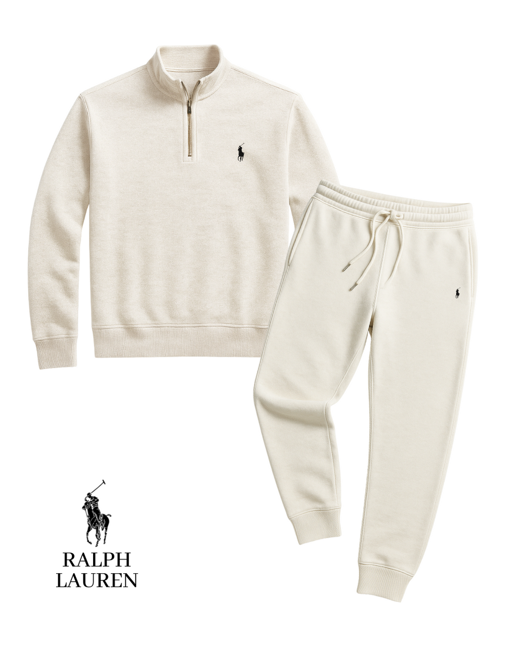 Essentielles Half-Zip and Jogger Ensemble