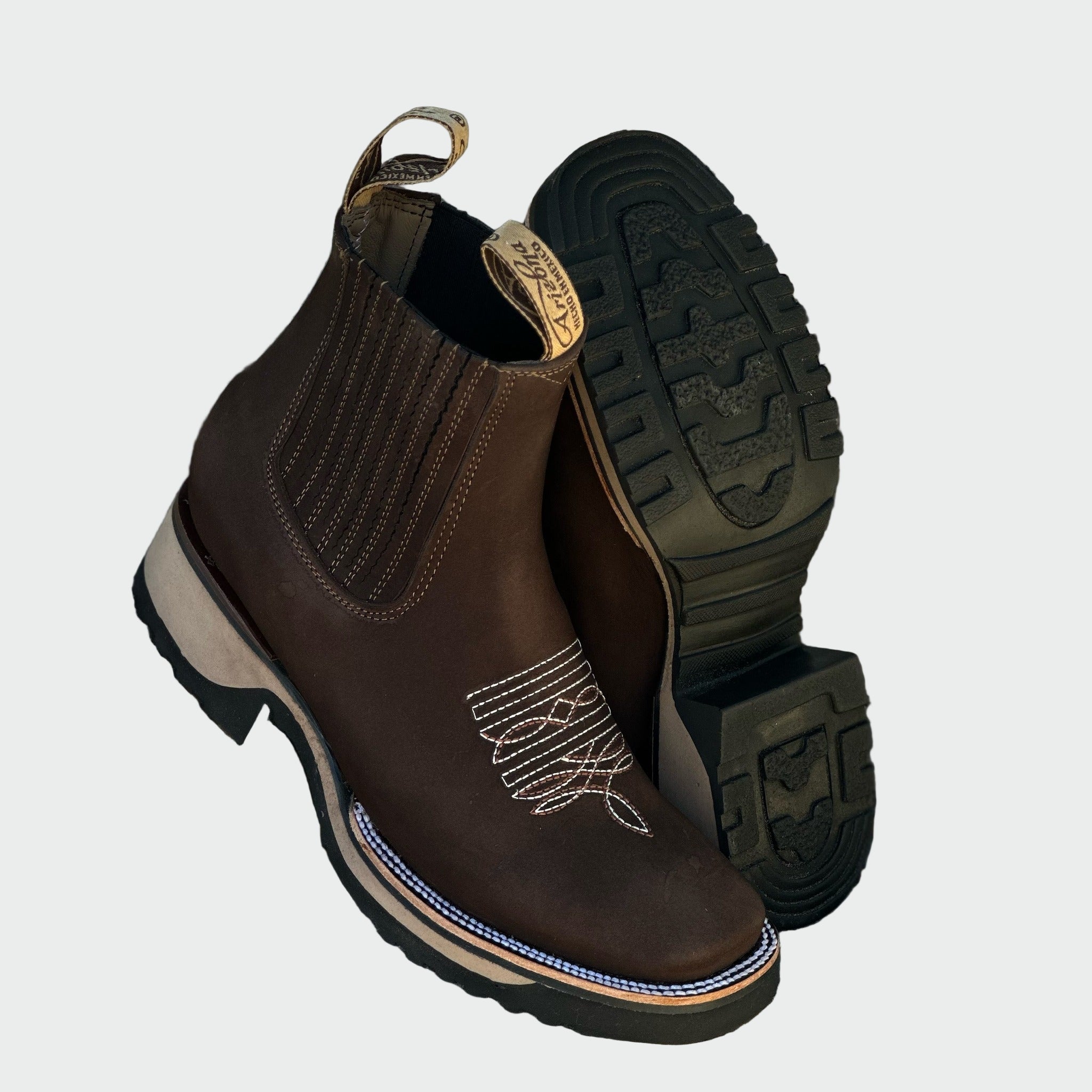 Sommerfeld™ | Leder-Cowboy-Stiefel für Herren
