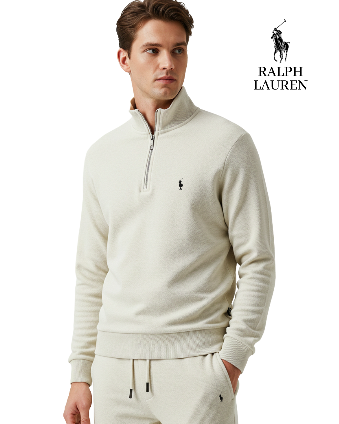 Essentielles Half-Zip and Jogger Ensemble