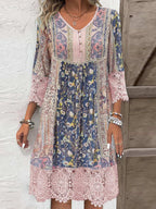Orla™ – Bohemian-Inspired Printed Dress