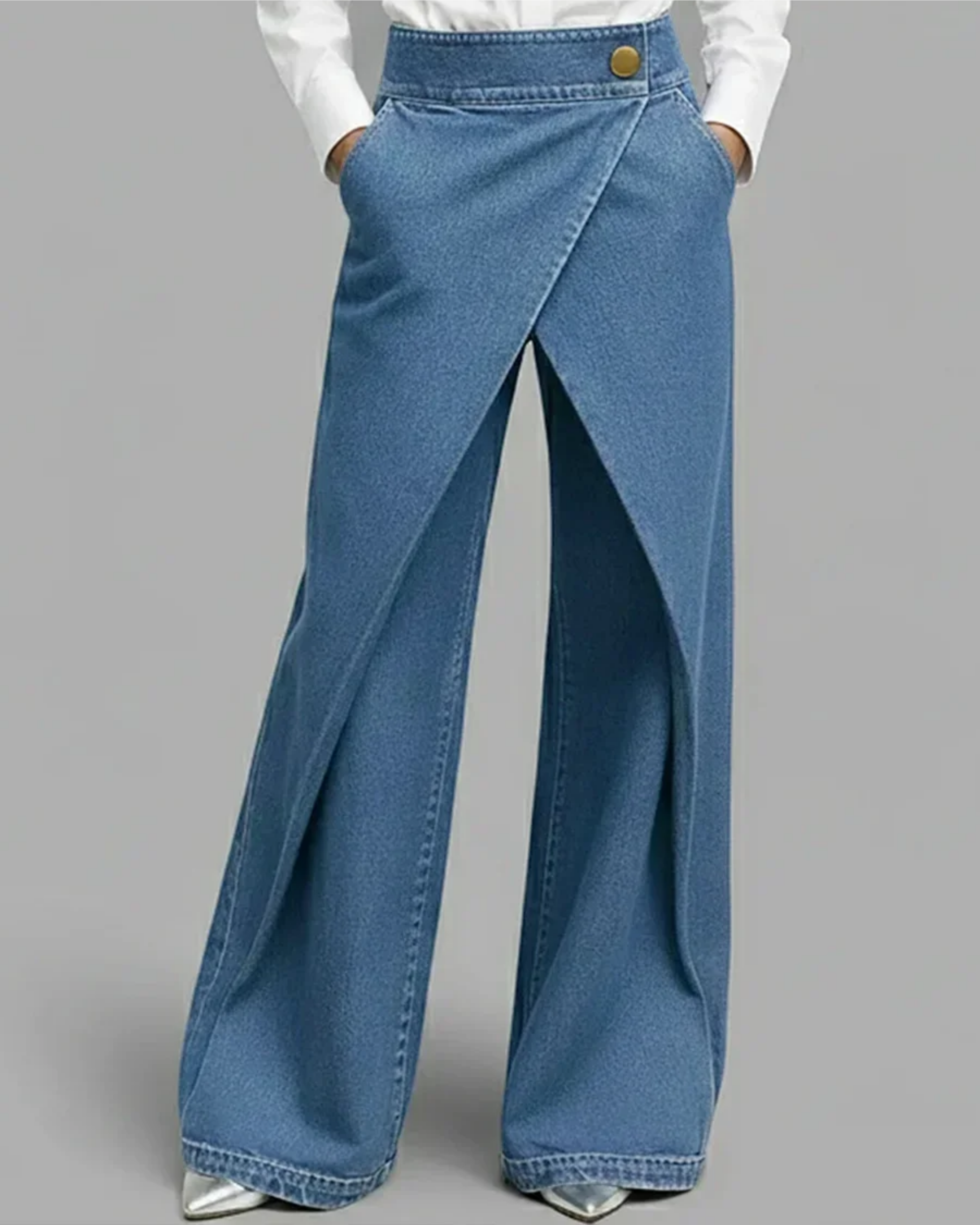 Denim Wrap Trousers™