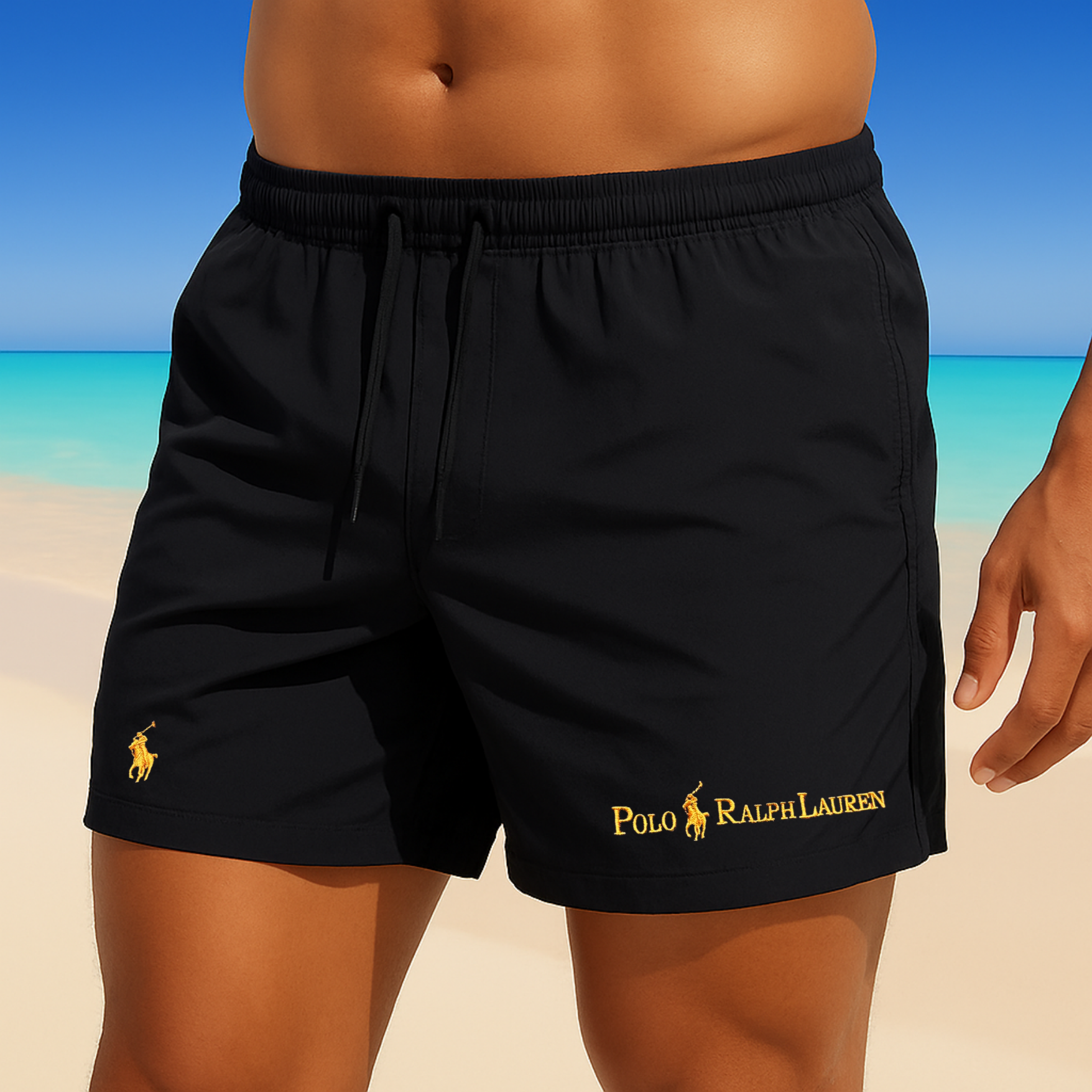 Premium Herren-Badeanzug mit schnelltrocknender Funktion
