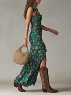 Inés | Flowy Boho Maxi Dress