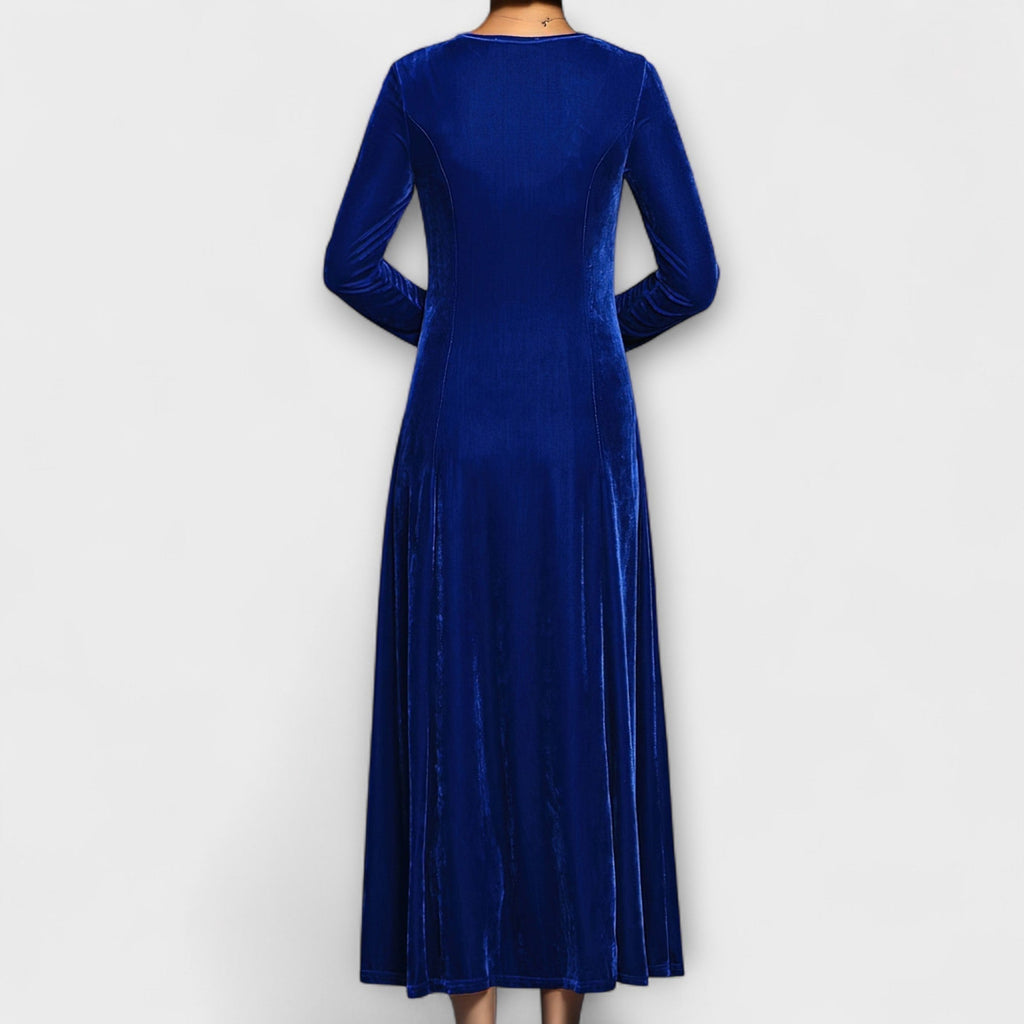Marilou™ – Elegantes Samtkleid für luxuriösen Stil