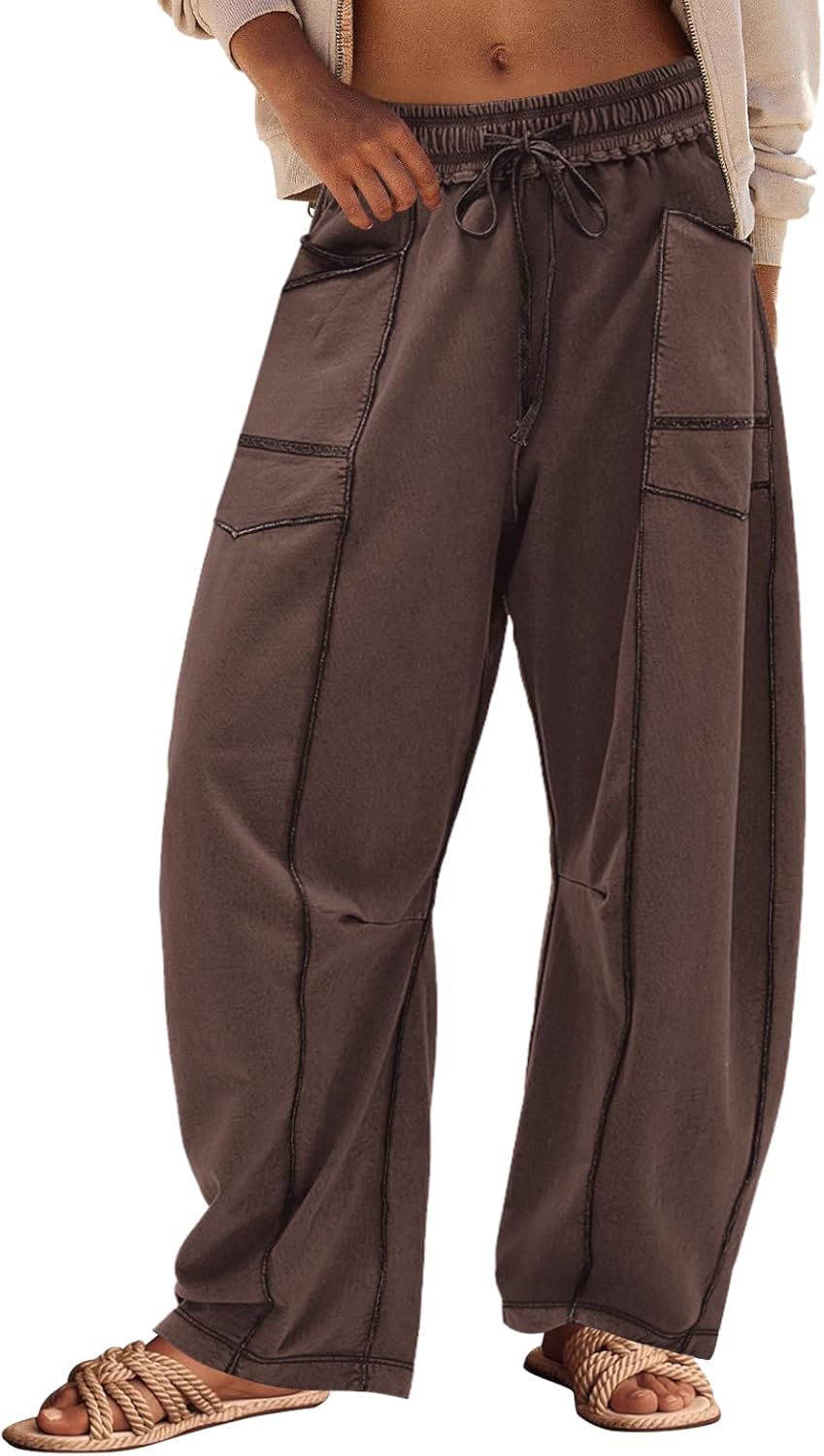 Sommerfeld | Barrel-Pants – Bequeme Loungehose für den Sommer, ideal für jede Gelegenheit