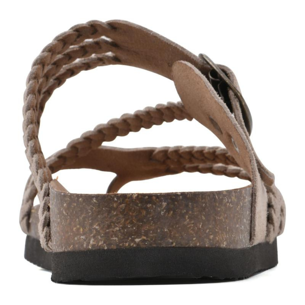 Savenora I Geflochtene Kork-Sandalen