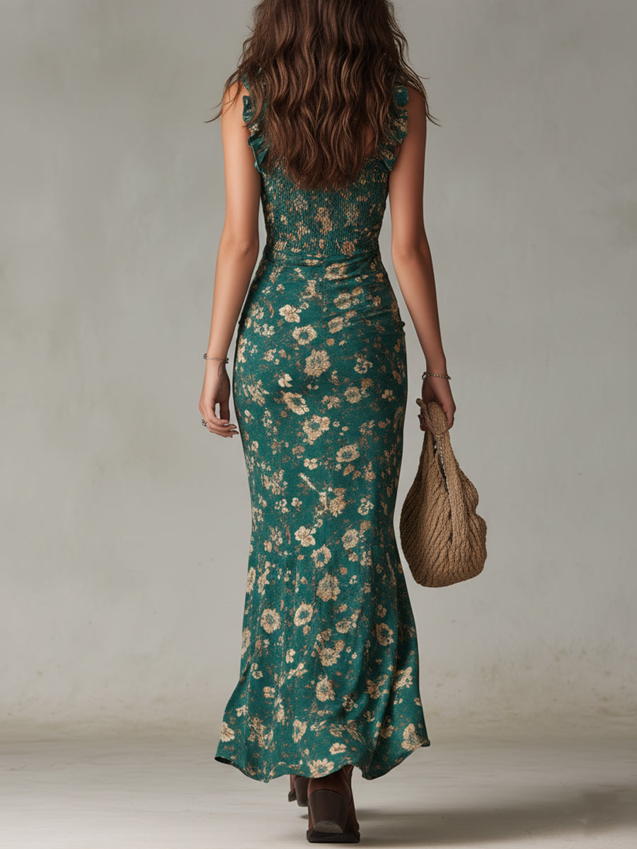 Inés | Flowy Boho Maxi Dress