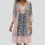 Orla™ – Bohemian-Inspired Printed Dress