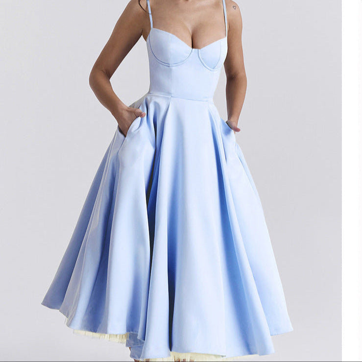 YLIANA | Verspieltes Sommer-Midi-Kleid