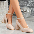 Sommerfeld™ | Patent Leather Strappy Heels