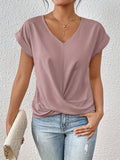 Tionna | Komfortables V-Ausschnitt T-Shirt