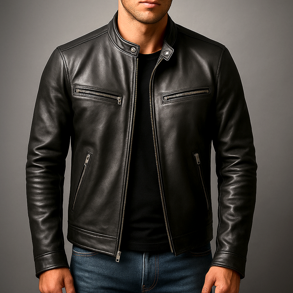 Sommerfeld | Zeitlose Vintage Lederjacke