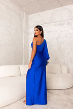 Dorie™ - Asymmetrisches Kleid mit Langen Schlitzen