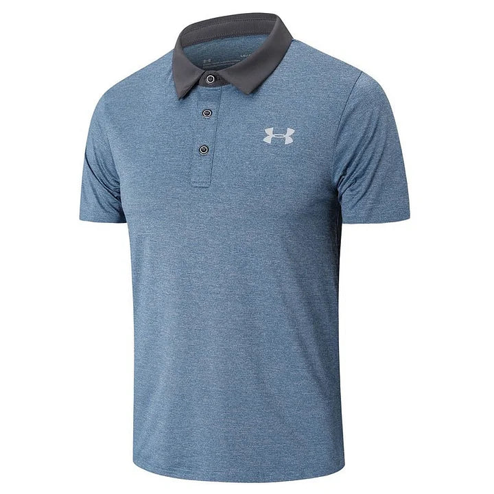 Stretchable Moisture-Wicking Golf Polo