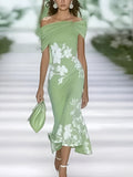 Frederique | Stilvolles Blumenkleid