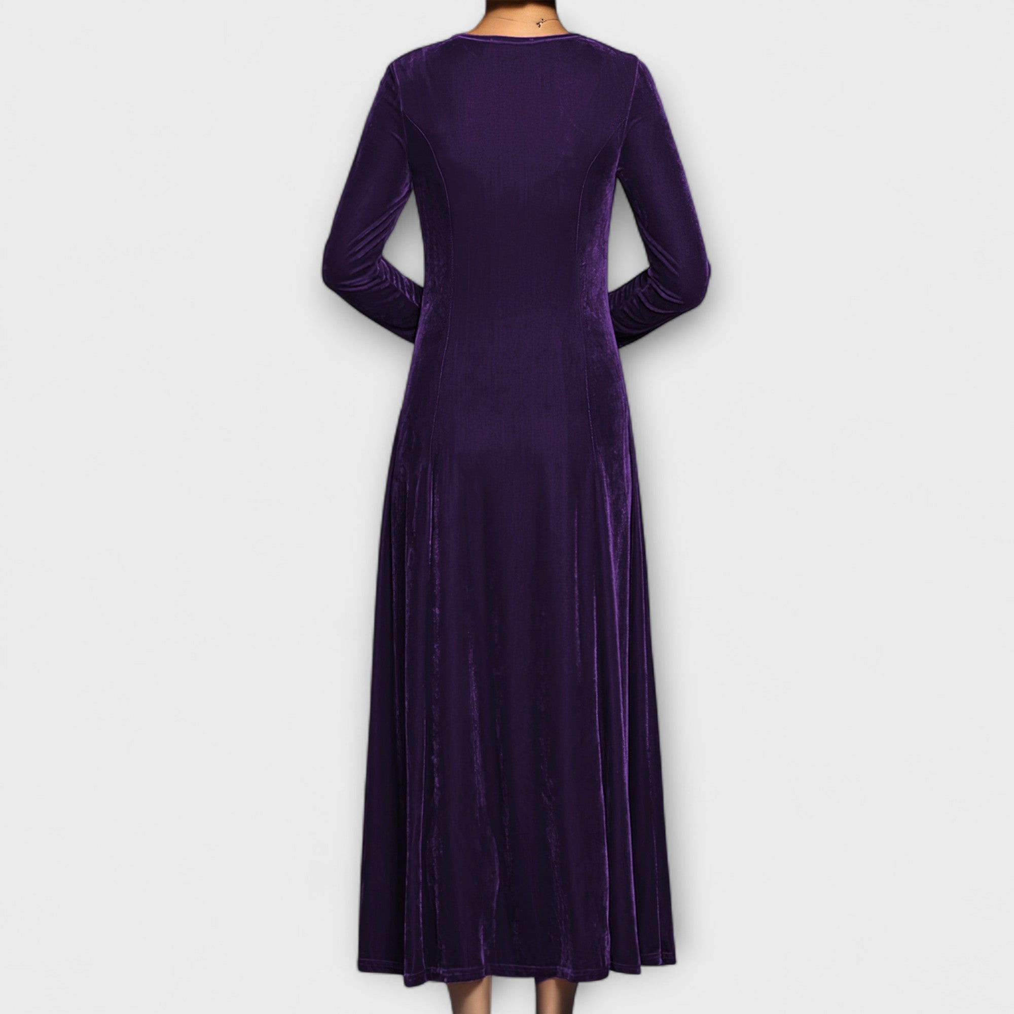 Marilou™ – Elegantes Samtkleid für luxuriösen Stil