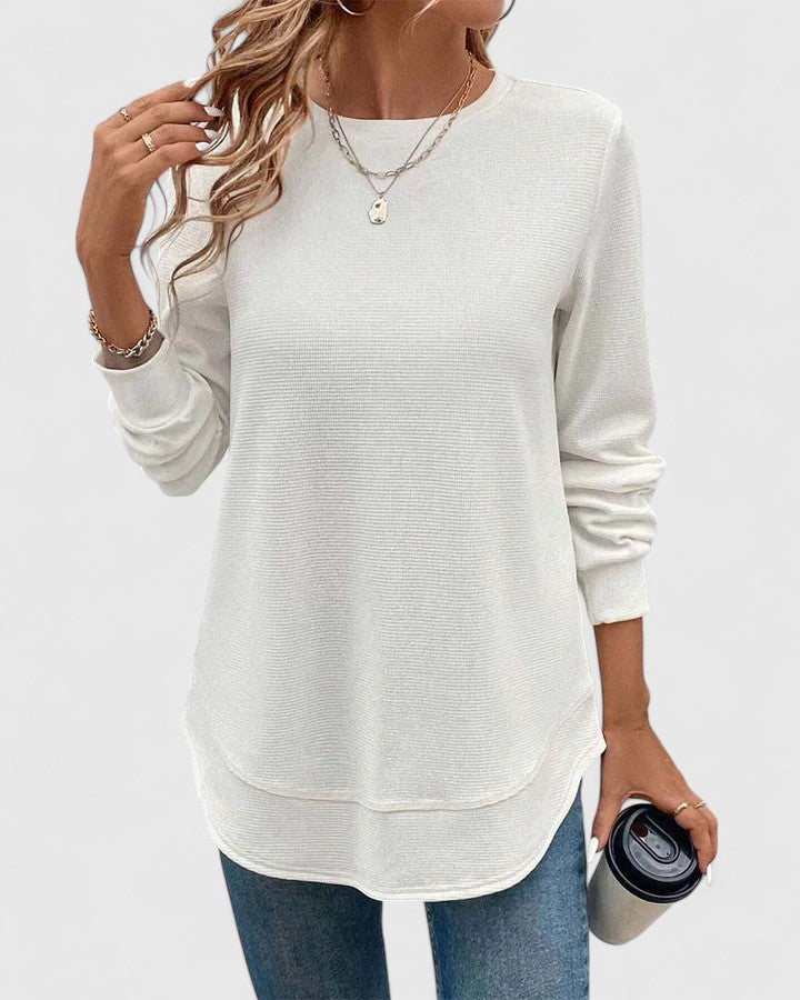 Arvenne | Elegantes Top mit seitlichem Schlitzdesign