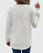 Arvenne | Elegantes Top mit seitlichem Schlitzdesign