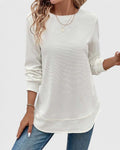 Arvenne | Elegantes Top mit seitlichem Schlitzdesign