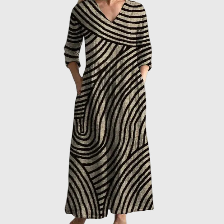 Jerica™ - Stilvolles Fließendes Midi-Kleid