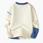 FRESH LABEL | Arty Patch Sweater (FINAL SALE)