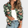 Sommerfeld™ | Aurora – Bedruckte Zip-Jacke für Damen