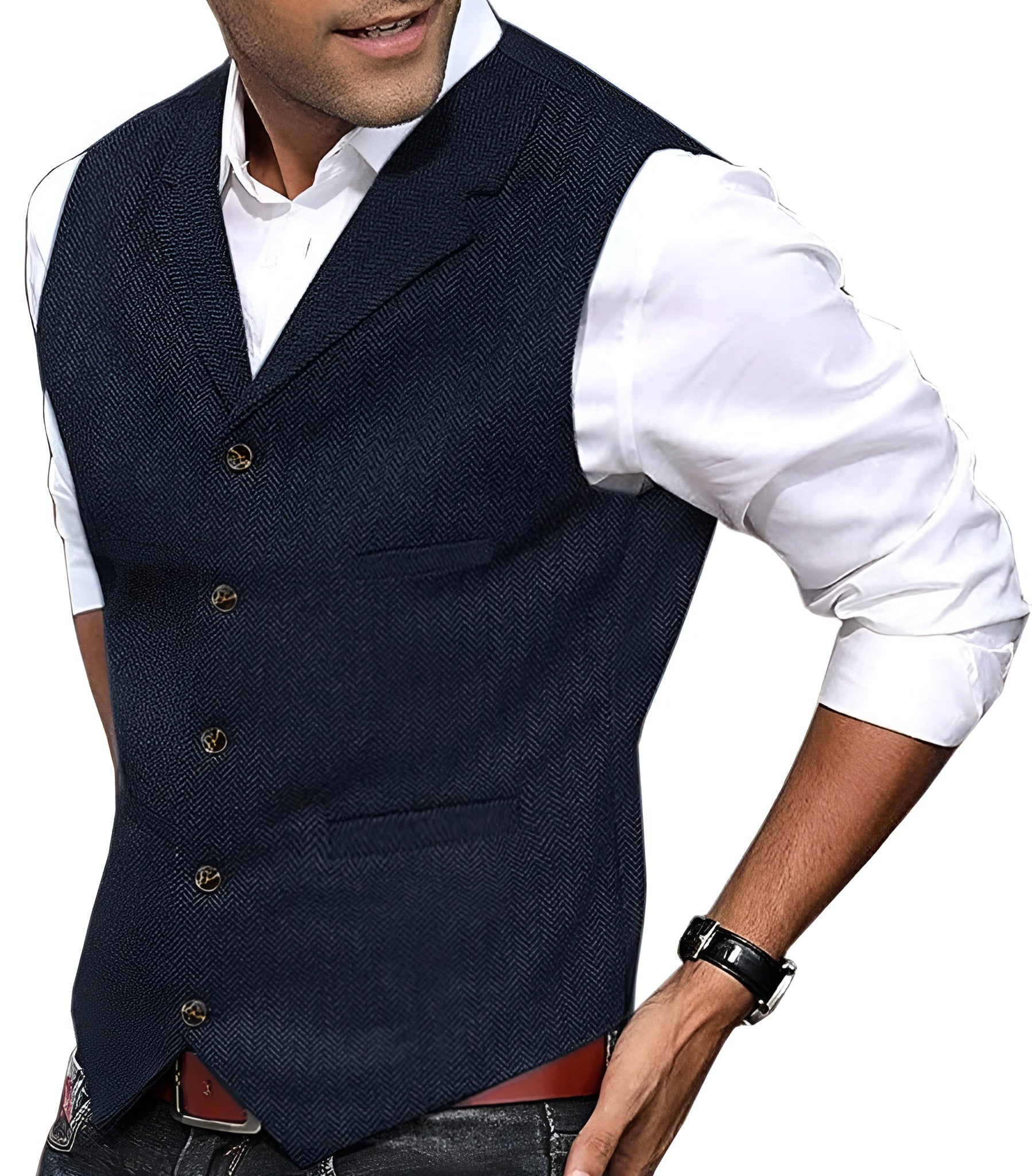 Amadeo™ Vintage-Inspired Vest