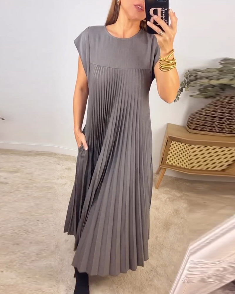 Petra™ – Elegantes und Bequemes Plissékleid
