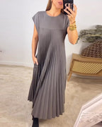 Petra™ – Elegantes und Bequemes Plissékleid